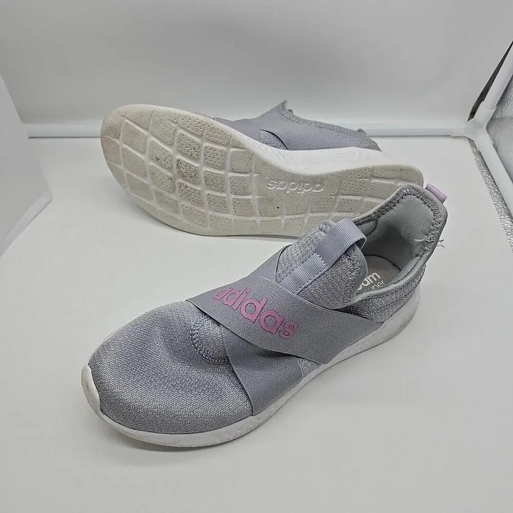 Adidas Women's Puremotion Adapt FY7234 Silver Running Shoes Sneakers Size:‎ 8